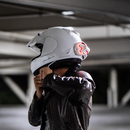 Brake Free Helmet Brake Light - White USB-C-7