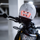 Brake Free Helmet Brake Light - White USB-C-8