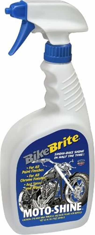 Bike Brite Moto-Shine Bike Polish - Easy to Use Detailing Spray