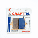 Motorcycle Brake Pads by Craft T4 T4-017 / EBC pads FA145 & FA236-1