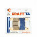 Motorcycle Brake Pads by Craft T4 T4-134 / EBC pads FA296 & FA265-1