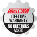 CruzTOOLS TirePro Dial Tire Gauge - 1-60 PSI with Rotating Brass Head, Bleed Valve & Rubber Boot-3