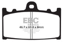 EBC Track Day Extreme Performance Brake Pad EPFA158HH for select Kawasaki & Suzuki-2