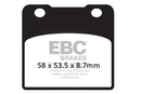 EBC Brakes Organic Brake Pad FA103-1