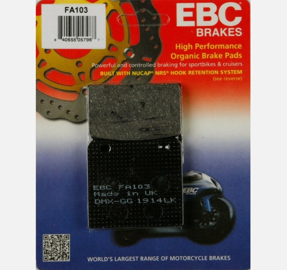 EBC Brakes Organic Brake Pad FA103