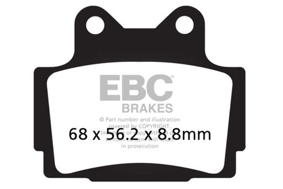 EBC Brakes Organic Brake Pad FA104