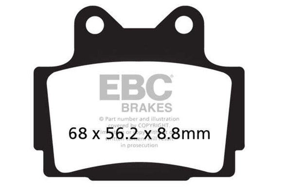 EBC Brakes Organic Brake Pad FA104