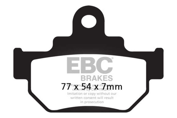 EBC Brakes Organic Brake Pad FA106