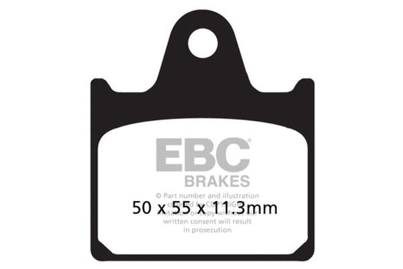EBC Brakes Organic Brake Pad FA109