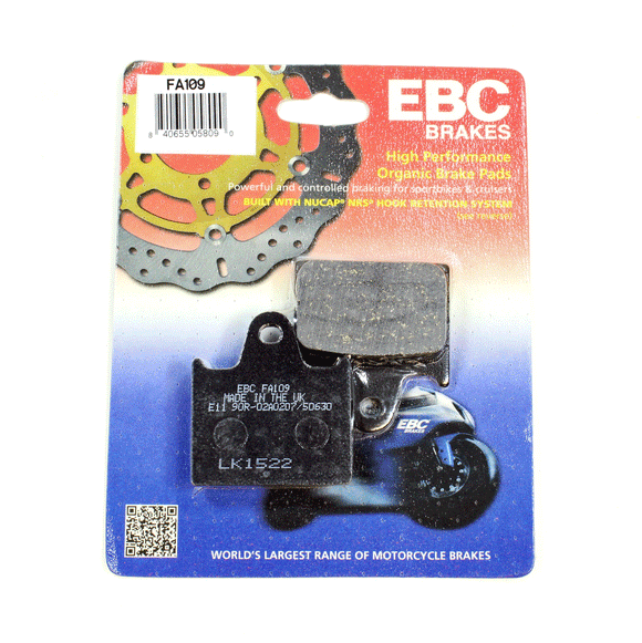 EBC Brakes Organic Brake Pad FA109