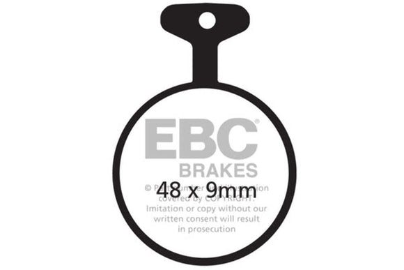 EBC Brakes Organic Brake Pad FA11