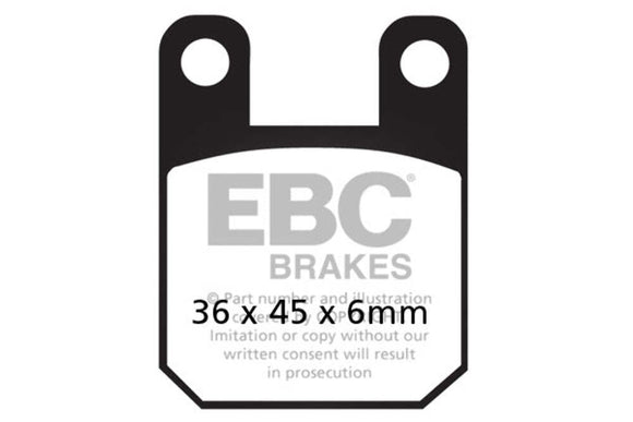 EBC Brakes Sintered Brake Pad FA115HH High Performance