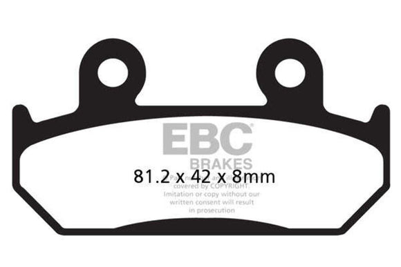 EBC Brakes Organic Brake Pad FA121