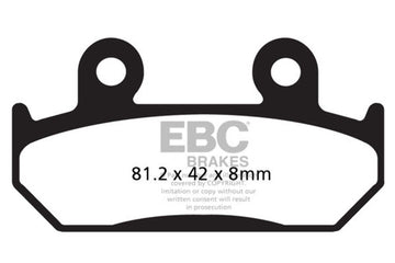 EBC Brakes Organic Brake Pad FA121 - 0