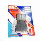 EBC Brakes Organic Brake Pad FA122 For Honda CB450 DX-K 89-92 Front & Rear-2