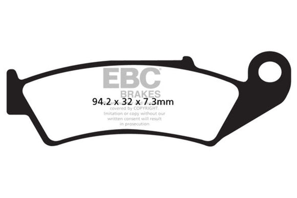EBC Off-Road Brake Pad FA125X Enduro Carbon