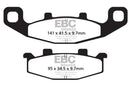 EBC Brakes Organic Brake Pad FA129-2