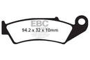 EBC Brakes Organic Brake Pad FA143-3