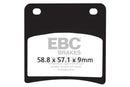 EBC Brakes Organic Brake Pad FA146-2