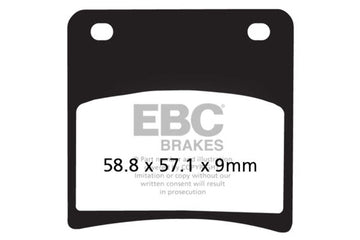 EBC Brakes Organic Brake Pad FA146 - 0