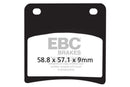EBC Brakes Organic Brake Pad FA146-2