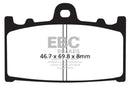 EBC Brakes Organic Brake Pad FA158-2