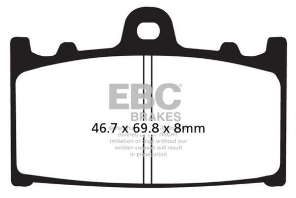 EBC Brakes Organic Brake Pad FA158