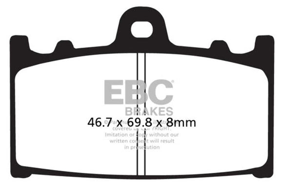 EBC Brakes Sintered Brake Pad FA158HH High Performance