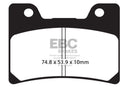 EBC Brakes Sintered Brake Pad FA160HH High Performance-3