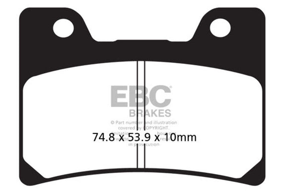 EBC Brakes Sintered Brake Pad FA160HH High Performance