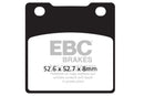 EBC Brakes Organic Brake Pad FA161-2