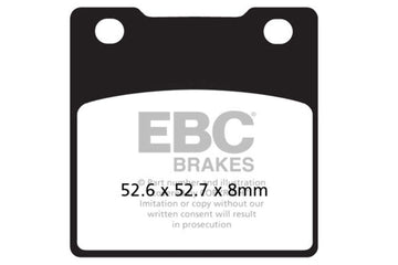 EBC Brakes Organic Brake Pad FA161 - 0