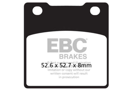 EBC Brakes Organic Brake Pad FA161