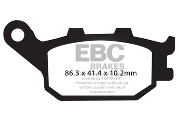 EBC Brakes Organic Brake Pad FA174 - 0