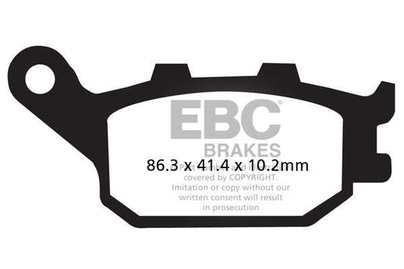 EBC FA174HH Double-H Sintered Rear Brake Pads Fits Kawasaki Ninja 650 Vulcan S Versys Suzuki SV650 V-Strom GSX-S750