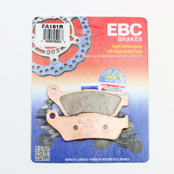 EBC FA181R Sintered "R" Series Heavy Duty Front Brake Pads for Yamaha Tenere 700 (XTZ700)