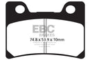 EBC Brakes Sintered Brake Pad FA182HH High Performance-4