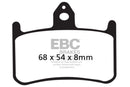 EBC Brakes Organic Brake Pad FA187-2