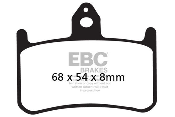 EBC Brakes Organic Brake Pad FA187