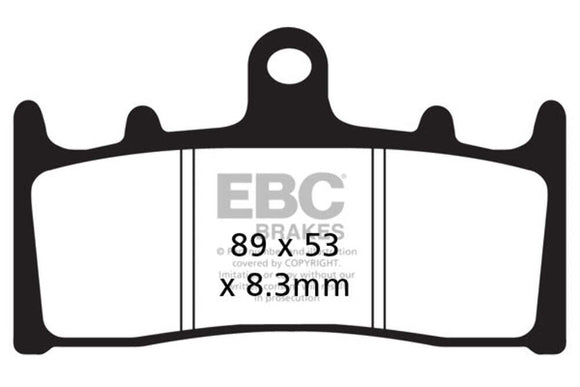 EBC Brakes Organic Brake Pad FA188