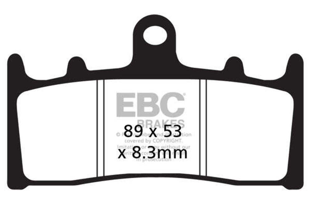 EBC Brakes Sintered Brake Pad FA188HH High Performance