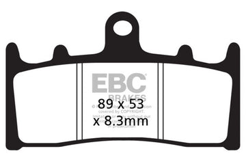 EBC Brakes Sintered Brake Pad FA188HH High Performance - 0