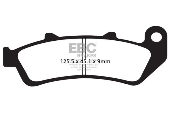 EBC Brakes Organic Brake Pad FA189