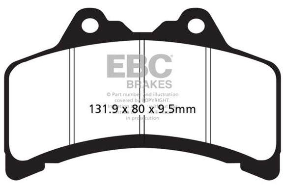 EBC Brakes Organic Brake Pad FA191