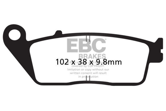 EBC Brakes Organic Brake Pad FA196