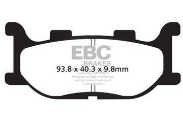 EBC Brakes Organic Brake Pad FA199 - 0