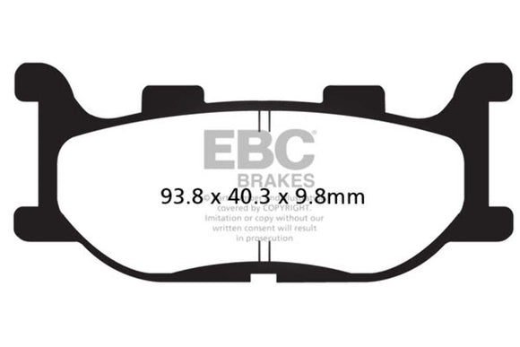 EBC Brakes Organic Brake Pad FA199