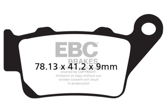 EBC Off-Road Brake Pad FA208X Enduro Carbon