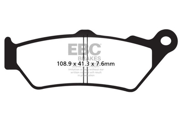 EBC Brakes Organic Brake Pad FA209/2