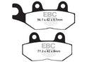 EBC Brakes Organic Brake Pad FA214/2-2